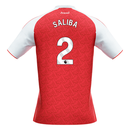 SALIBA #2 Heren Arsenal Thuis Voetbalshirt 2025/26 [PREMIUM] - foto 10