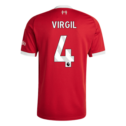 VIRGIL #4 Heren Liverpool Thuis Voetbalshirt 2025/26