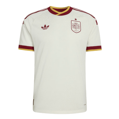 Spain Uit Spelersversie Voetbalshirt WK Voetbal 2026 - Slim Fit - voorkant