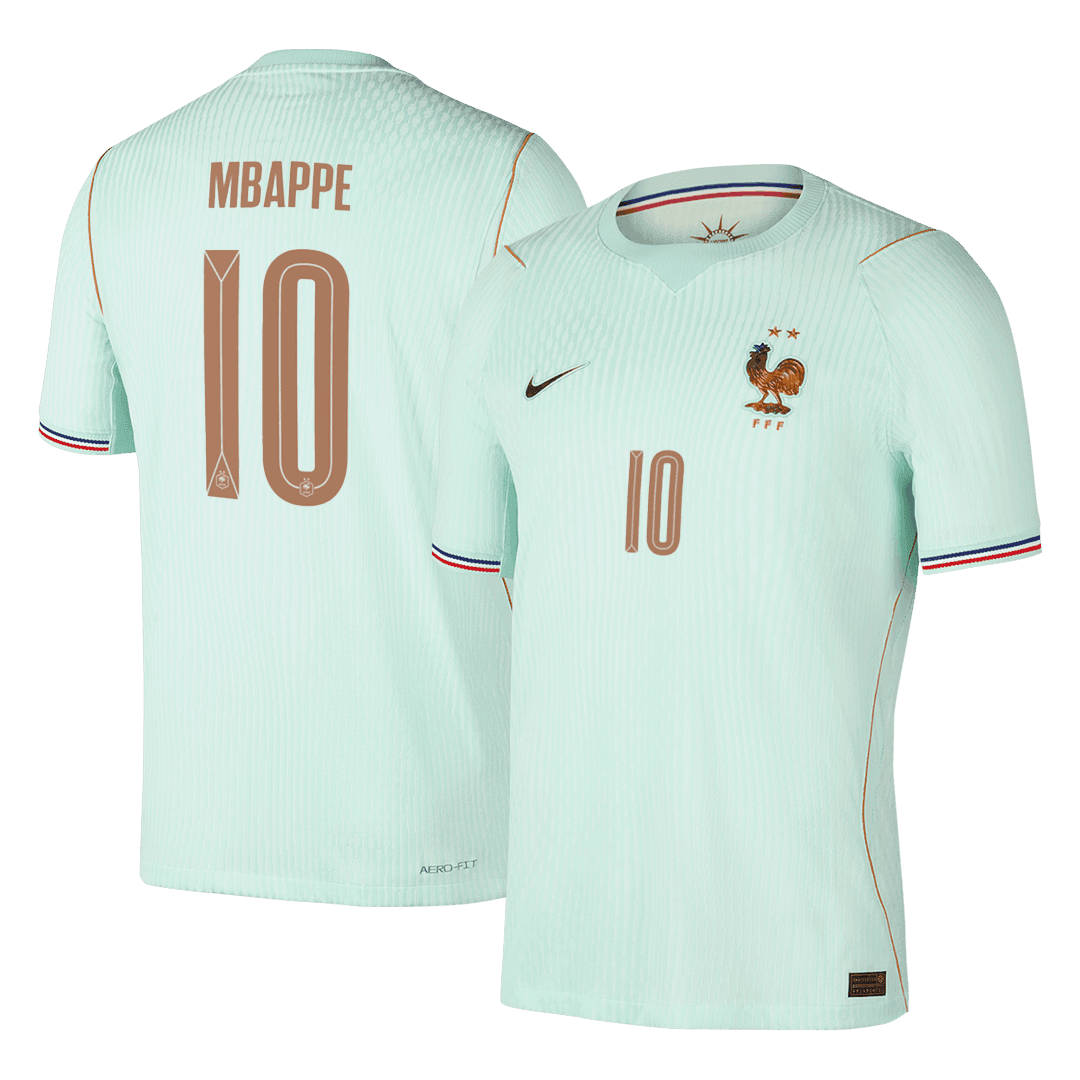 MBAPPE #10 France Uit Spelersversie Voetbalshirt WK Voetbal 2026 - Slim Fit - voorkant