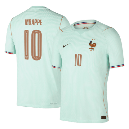 MBAPPE #10 France Uit Spelersversie Voetbalshirt WK Voetbal 2026 - Slim Fit - voorkant